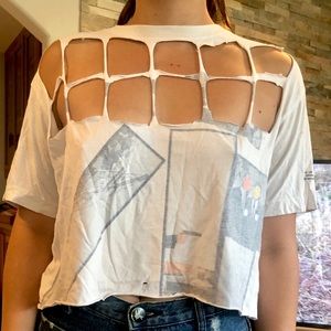 Volcom Tee with Cut Outs from LF